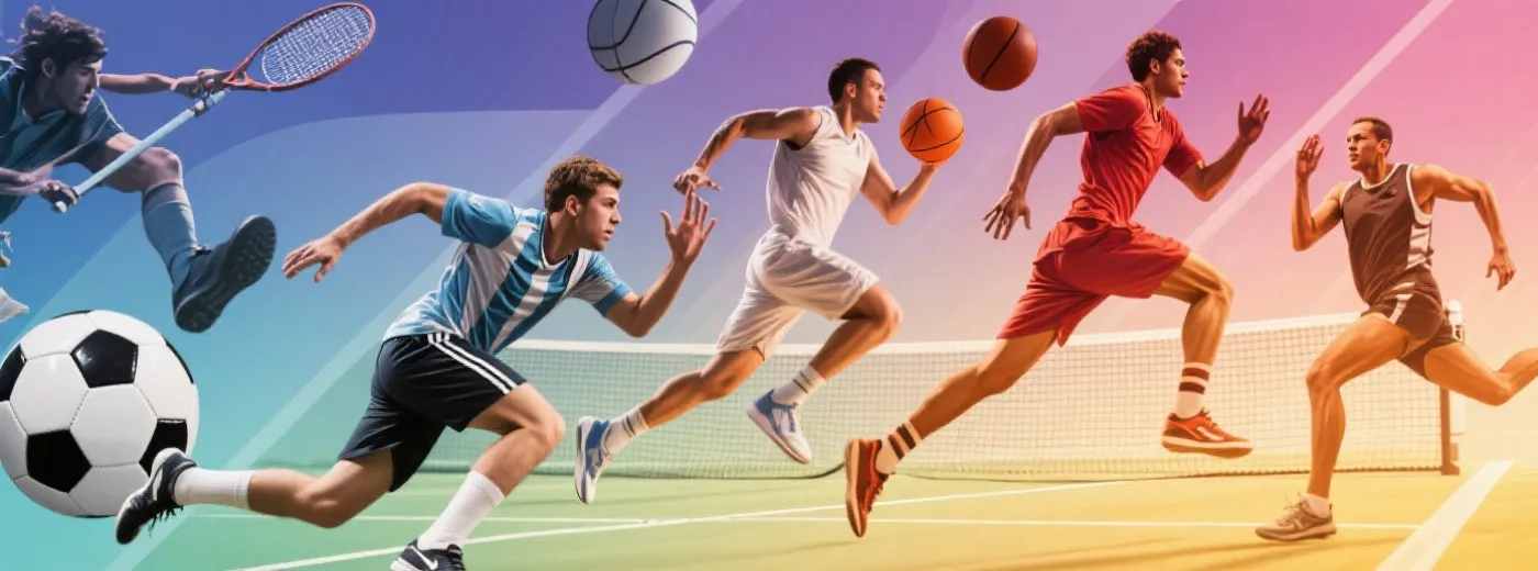 多运动项目覆盖展示